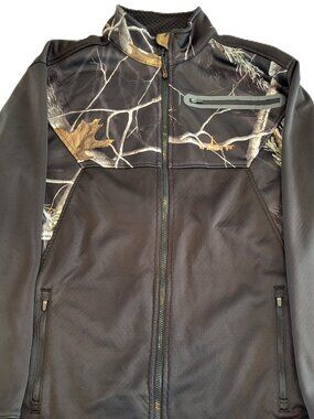 Habit Realtree Camo Men's Full Zip Hunting Jacket Medium